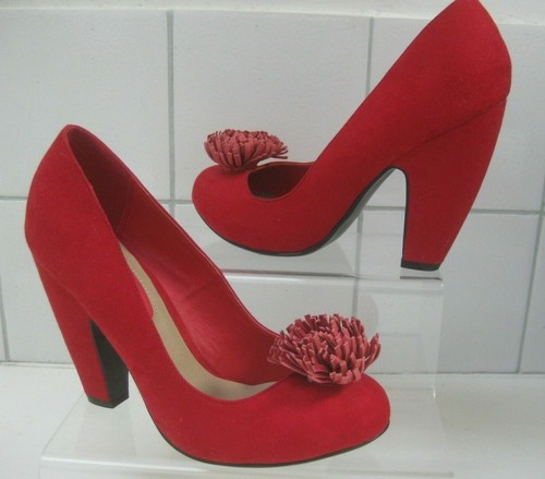 Scarpe john rocha rosse tacco - scarpe,