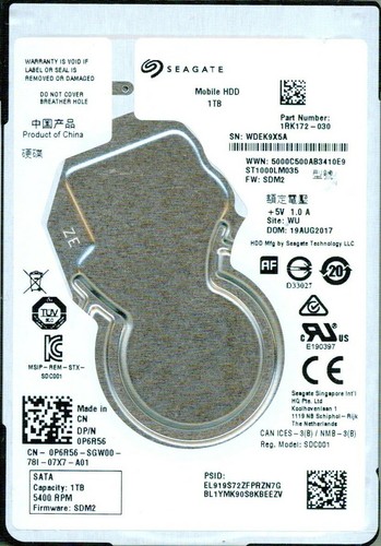 St1000lm035 1rk172 030 sdm2 - st1000lm035,, 1rk172-030,