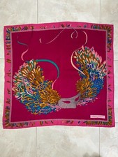 Foulard Charles Jourdan Paris Made in Italy Seta Carre Sciarpa