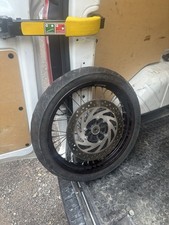 Cerchio Ruota Anteriore Hm 50 Motard Gomma Yamaha Dt Derbi 50/125