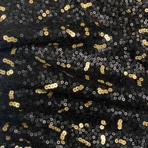 Tessuto maglia lana paillettes - maglia,