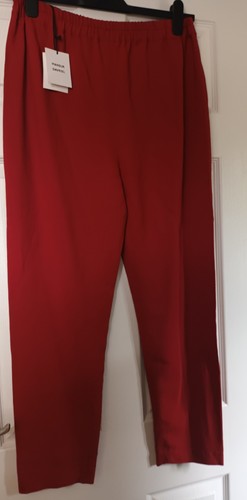 Pantalone rosso mansur gavriel - pantalone,
