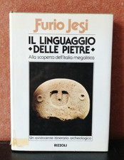 Il Linguaggio Delle Pietre - Furio Jesi,  Rizzoli 1978 Prima Edizione
