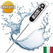 Termometro Digitale Cucina con Sonda per Marmellate Zucchero BBQ Carne Tacchino