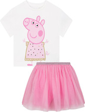 Maglietta Ragazza E Gonna, Set