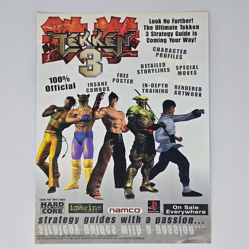 Pubblicità poster tekken - tekken, 3