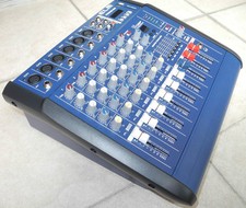 Mixer di Alimentazione Musicale Karaoke Pro 6Ch Mixer Console 800W Amplificatore 48V USB SD