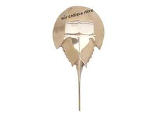 Battiporta pesce razza ottone