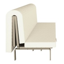 MATERASSO DIVANO LETTO CON PIEGA BRIO PRONTO LETTO MEMORY MATRIMONIALE E SINGOLO