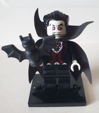LEGO MINIFIGURES SERIE 2 VAMPIRO CON PIPISTRELLO RARO, BELLO E OTTIMO..!!