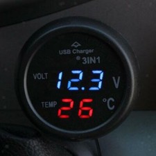 Voltmetro digitale 3in1 24V