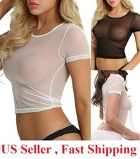 Women Sexy See Through Mesh
