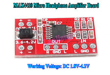 Modulo scheda amplificatore micro cuffie stereo DC 1.8V-4.2V 3V MAX4410 80mw+80mw