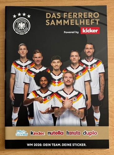 Album figurine dfb ferrero - album,