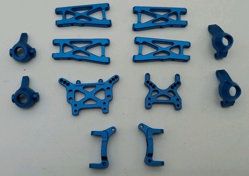 Lotto ricambi alluminio blu - ricambi,