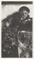 Antonio Mancini - Mio padre - Heliogravure