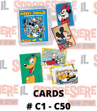 TOPOLINO UN MONDO FANTASTICO CARD A SCELTA # C1 - C50 PANINI 2023