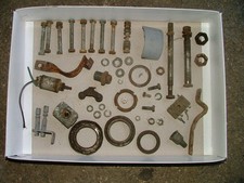 VESPA 150 GS VS1 VS5 V. MOTORE PERNI REGOLAZIONI GHIERE FORCELLA DADI MICRON 160