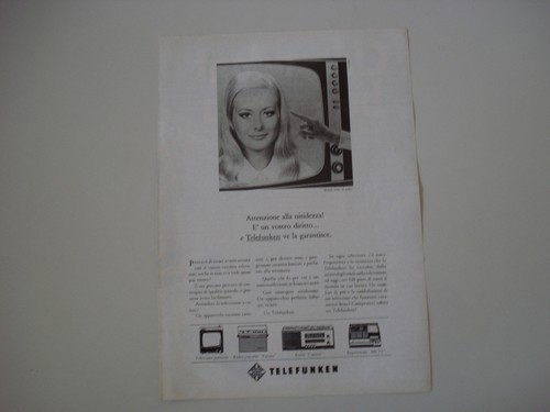 Advertising pubblicità 1968 - advertising,
