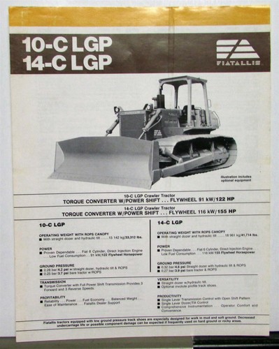 Fiat allis 10c lgp 14c - allis,