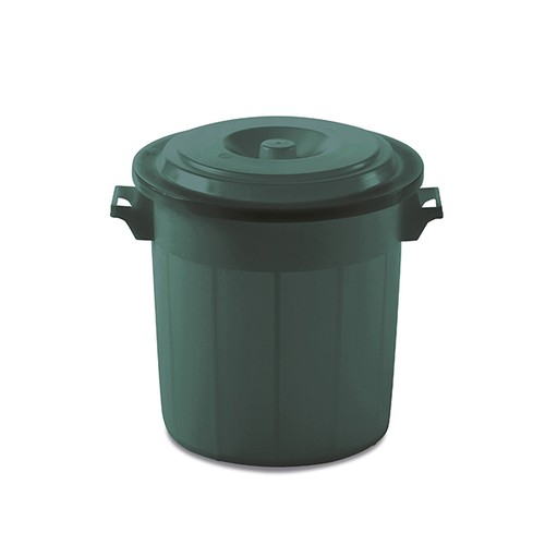 Bidone portarifiuti verde con - verde,