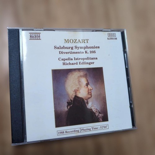 Mozart salzburg symphonies - cd,
