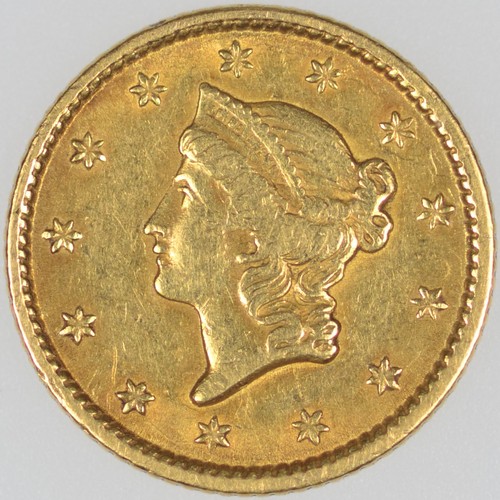 1851 liberty dollaro oro - 1851,