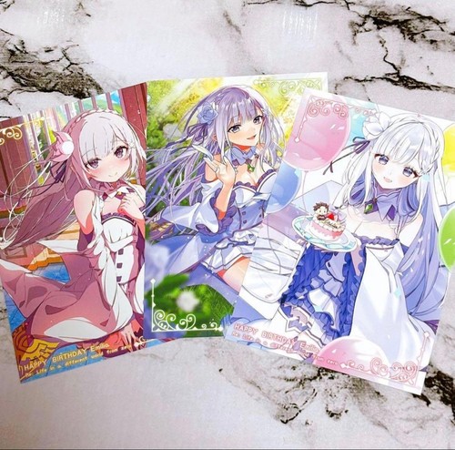 Zero emilia compleanno - re:zero,
