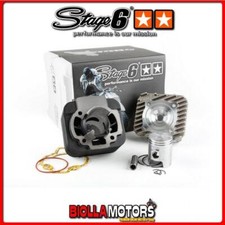 S6-7114010 Gruppo Termico Stage6 Streetrace 50cc Ghisa PIAGGIO Liberty 50cc AC S
