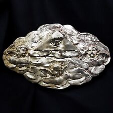 ANTICO FREGIO PER RAGGIERA OCCHIO DELLA PROVVIDENZA DIVINO DIO OTTONE PRIMI 900