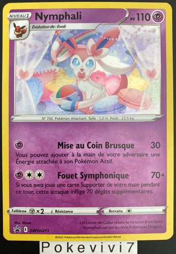 Carte pokemon nymphali - pokemon, swsh211
