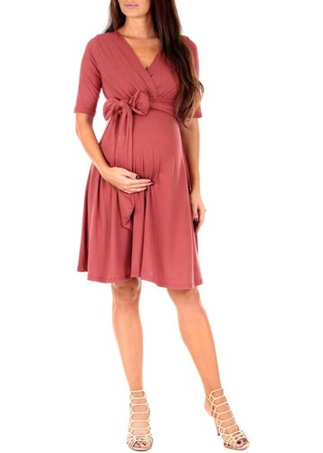 Vestito premaman finto