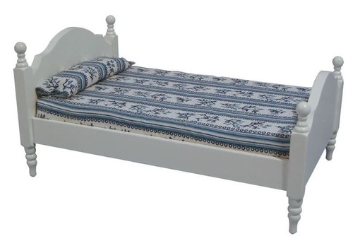Letto singolo bianco per - , casa
