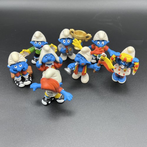 Lotto figurine calcio puffi - lotto,