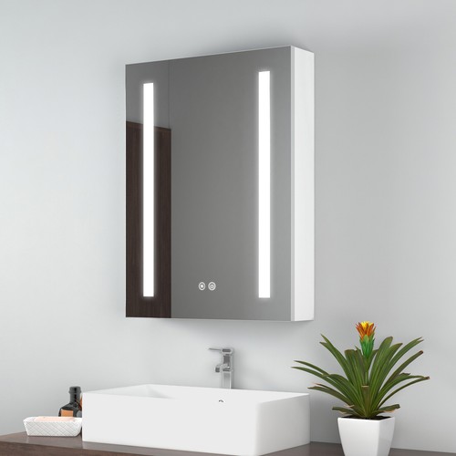 Armadio specchio led - a,