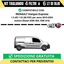 Tagliando per RENAULT Kangoo