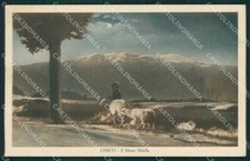 Chieti Maiella Pecore Chiaro di Luna cartolina KV3664