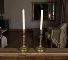 Coppia Di Candelabri A Canne