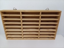 PORTA MUSICASSETTE 24 POSTI Legno vintage cassette tape