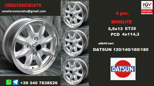 Cerchi minilite 5j 13 - minilite,