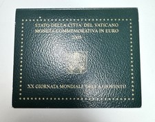 MONETA 2 EURO CITTÀ DEL VATICANO XX GIORNATA MONDIALE DELLA GIOVENTÙ ANNO 2005