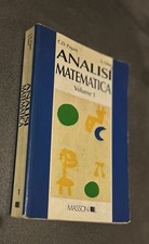 analisi matematica volume 1, editore masson, autori C. D. Pagani - S. Salsa 