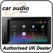 Pioneer AVH-A240BT 6,2" Stereo touch screen doppio din Bluetooth CD MP3 DVD USB