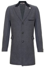 Cappotto grigio uomo in - 3/4,