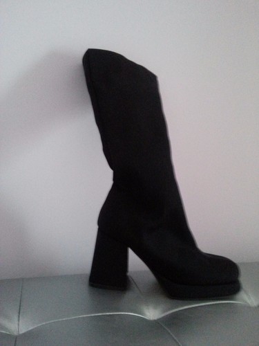 Stivali stretch nero