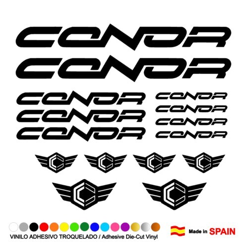 Pegatinas vinilo conor - 15,