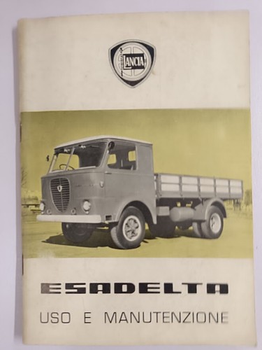 Lancia esadelta 1959 manuale - lancia, 1959,