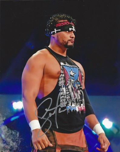 Santana autografato 8x10 - santana, aew