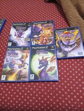 Set Lotto Bundle 5 Giochi Spyro PS2 PlayStation 2