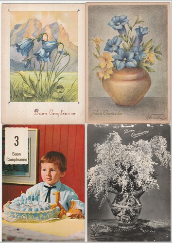 Lotto cartoline buon - cartoline,